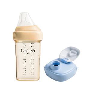 hegen海格恩奶瓶新生3月以上婴儿ppsu防胀气奶嘴3岁宝宝水杯配件