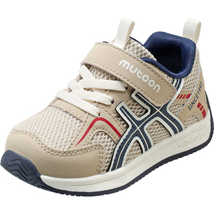 牧童儿童运动鞋2026春季新款休闲男童鞋轻便减震女童鞋时尚跑步鞋