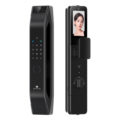 德施曼智能门锁人脸识别猫眼大屏密码指纹锁Q5FPro（2.0）