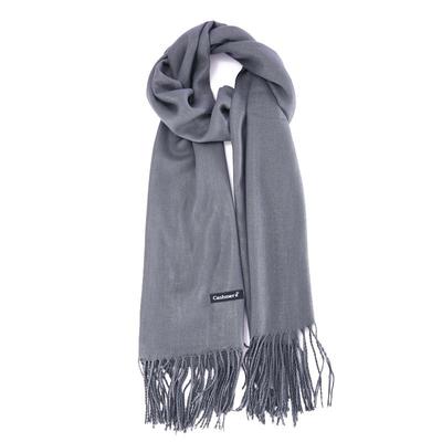 纯色百搭男女保暖围巾