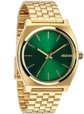 nixon酒桶型简约风绿色情侣手表