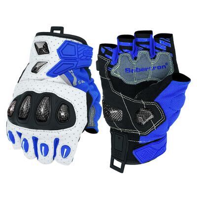 赛伯坦摩托车手套夏季半指SPS-7H