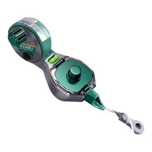 墨斗工地放线专用木工手摇木斗水平仪弹线神器耐摔画线工具墨汁默