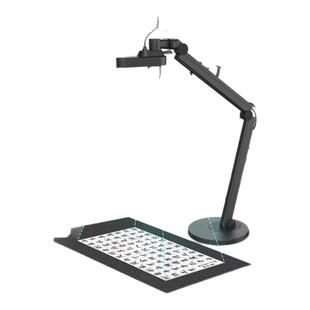 捷宇智汇星V60 视频展台60帧4K画质1200万像素A3书法绘画教学投影仪光变实物流畅展示台电脑无损高拍仪