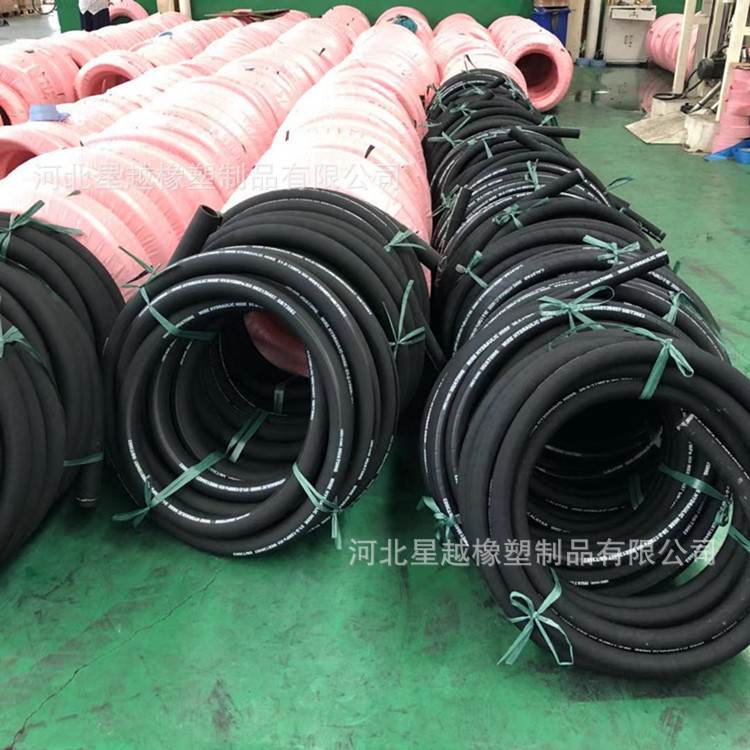 黑色钢丝胶皮管 2寸高压风管51mm 空压机橡胶管 38 40高压气管