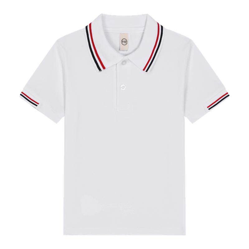 特 伊顿校服同款夏季短袖T恤儿童翻领polo衫班服短袖幼儿园团体服