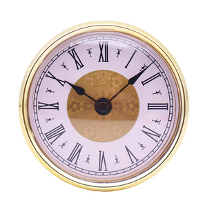 直径80mm钟头车载镶嵌钟表钟胆diy手工工艺品时钟配件