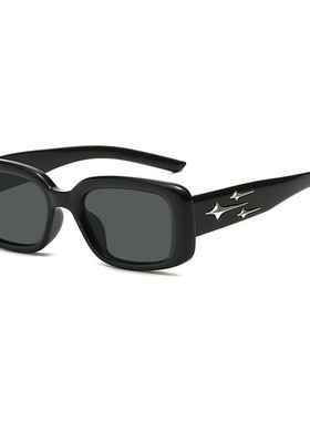 2023新款欧美方型流星复古gm墨镜女韩版显瘦高级感y2k网红太阳镜