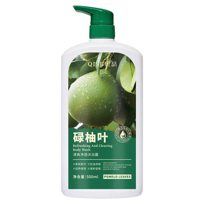 琪瑟碌柚叶沐浴露保湿滋润柚叶去霉气清爽净透好运洗浴液官方正品