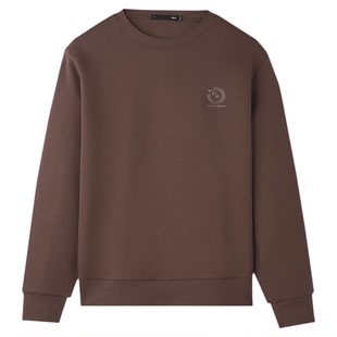 HLA/海澜之家三体·超级符号系列卫衣25春夏新圆领情侣款长袖男女