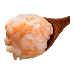 潮汕手打虾滑新鲜大颗粒青虾滑虾球虾饼丰富含虾量火锅食材商用