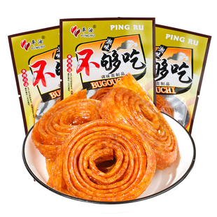 平汝湘味不够吃辣条网红辣条儿时经典小零食面筋80后90后怀旧