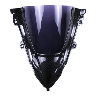 适用摩托车配件19+ honda本田CB650R CBR650R改装碳纤维挡风玻璃