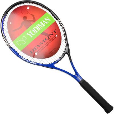 碳素一体网球拍单人带线回弹套装