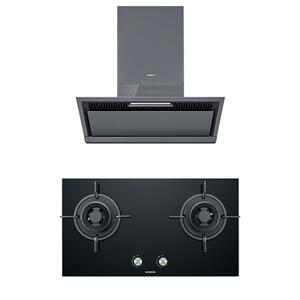 西门子新品超薄侧吸抽油烟机烟灶套装T2D3