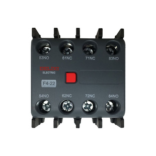 德力西交流接触器辅助触头F4-22 04 13 31 11 20 02 配CJX2 CJX4