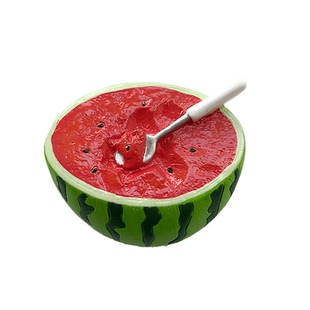 暖暖兔创意可爱卡通西瓜水果酸奶碗面包食玩冰箱贴装饰磁贴磁性贴