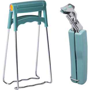 物鸣防烫夹取碗夹盘子厨房用品神器防滑不锈钢提盘夹碗器取盘夹子