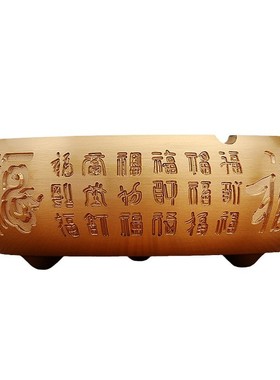 纯铜烟灰缸大号带盖国风象棋烟灰缸创意办公会议室高档烟缸防飞灰