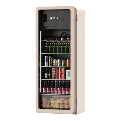 哈士奇冰吧冷藏冷冻一体