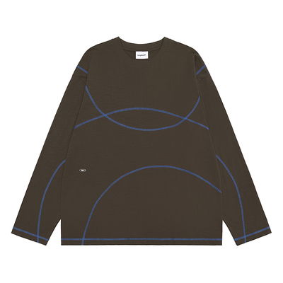 NORYBRAND哈苏线竹节棉长袖