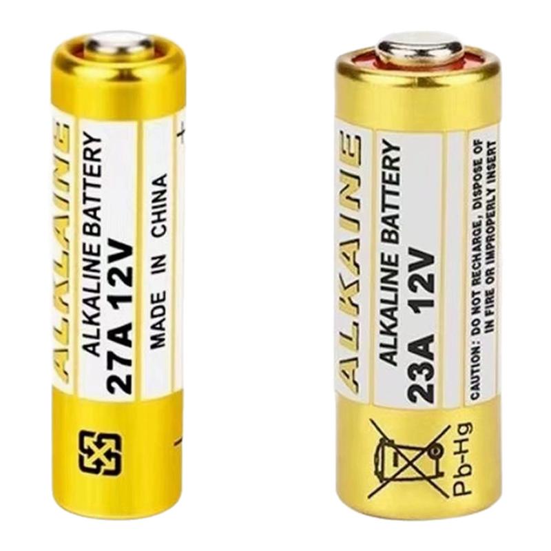 23A12V车库卷帘门铃空调遥控器防盗引闪器电风扇开关27A12V小电池