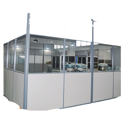 无尘车间铝合金玻璃隔断墙定制