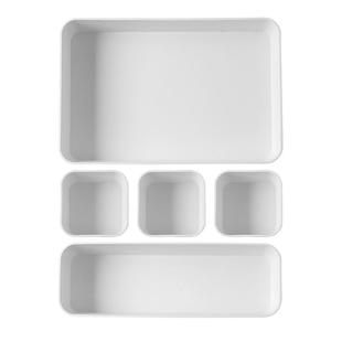 川岛屋筷子勺子收纳盒家用高档新款抽屉里厨房刀叉餐具筷子盒平放