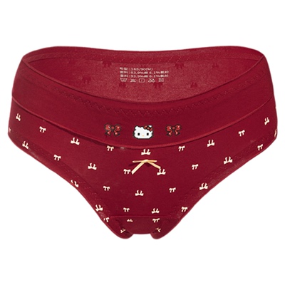 幸运红少女内裤太戳人心巴了~