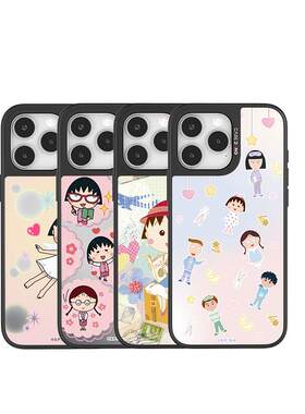 CASEBANGx樱桃小丸子联名元气日常系列出镜壳适用iPhone17ProMax/17Pro/Air/17e/16ProMax新款苹果磁吸手机壳