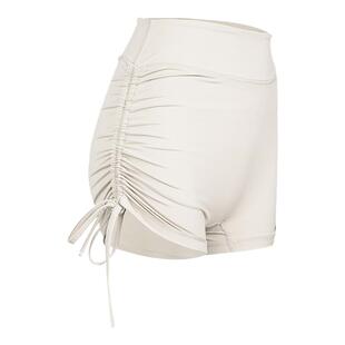 抽绳运动短裤女提臀蜜桃瑜伽三分裤骑行普拉提训练健身服上衣套装