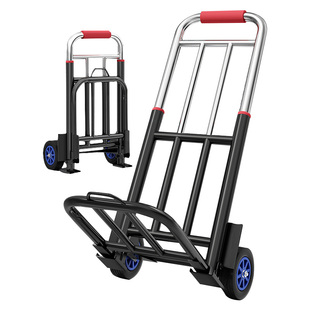 小拉车折叠家用搬运拖车购物买菜摆摊手推车神器轻便携行李拉货车