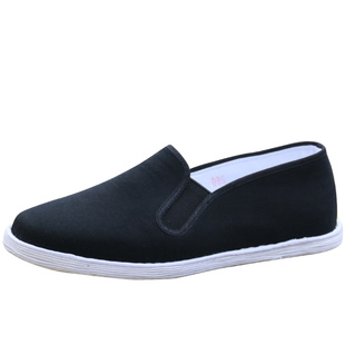 老北京布鞋男纯手工麻绳千层底透气吸汗休闲天然丝瓜络瓤春夏布鞋