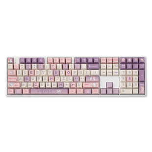 独角兽键帽原厂高度pbt材质全五面热升华适用迈从k99 hi75 X87等