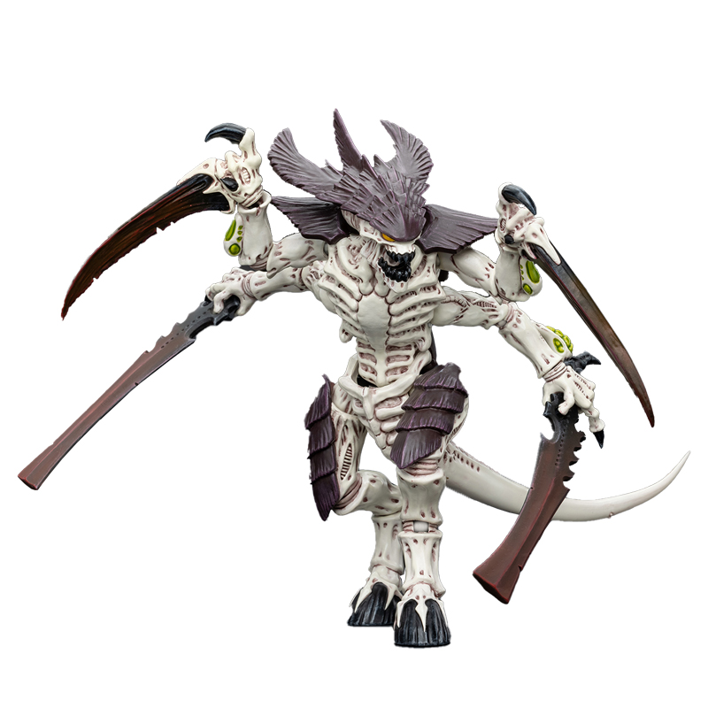 暗源战锤泰伦虫族利维坦虫巢舰队可动人偶战棋JOYTOY兵人模型玩具