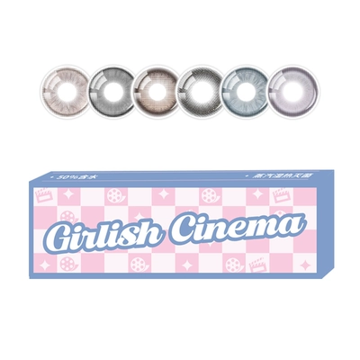 拉拜诗少女美瞳日抛10片装大小直径彩色隐形眼镜【直播专属】