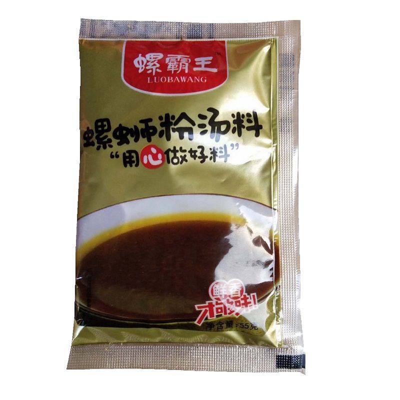 正宗螺霸王螺蛳粉汤料包55克x5包柳州螺狮粉配料底料高汤广西特产