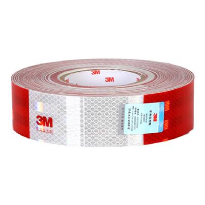 3m-2红白反光年审耐晒汽车贴纸