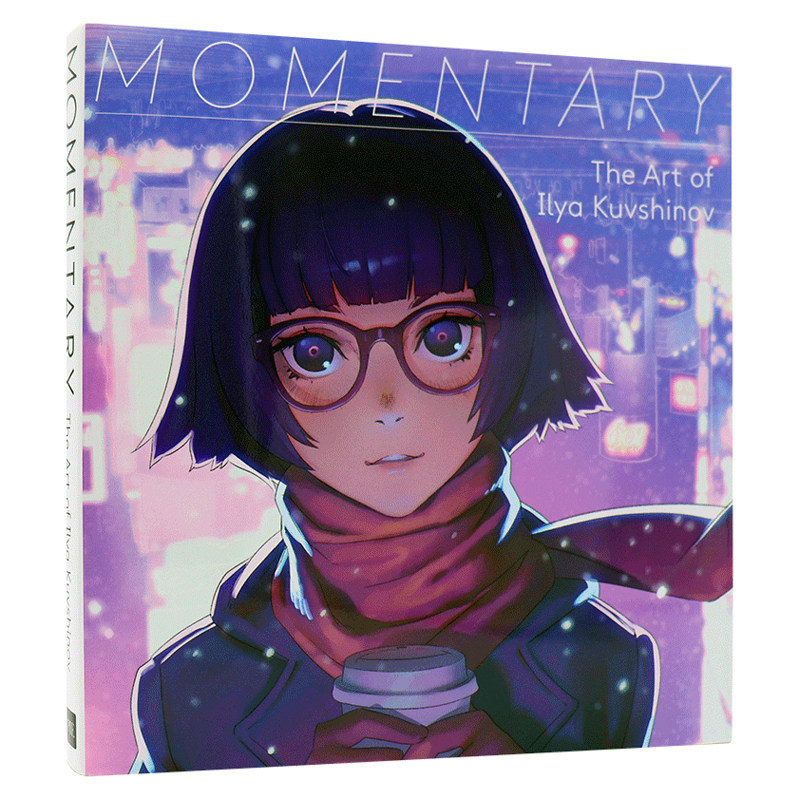 现货【PIE出版】Momentary: The Art of Ilya Kuvshinov Ilya Kuvshinov 原画集：瞬间 英文版 日本插图插画绘画 动漫CG画册 进口
