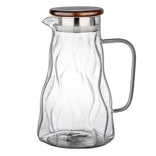 玻璃冷水壶加厚家用耐高温客厅大容量食品级储水耐热高硼硅凉水杯