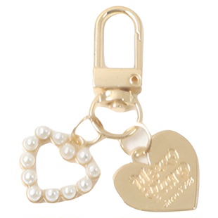 ins创意可爱仙女森系字母桃心贝壳AirPods保护套车钥匙扣挂件