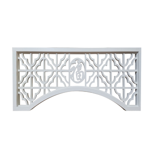 房梁横梁遮挡装饰垭口挂落门头中式PVC入户门楣加高客厅拱形隔断