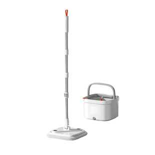 日本净污分离旋转拖把家用一拖净干湿两用平板拖布2025新款拖桶小