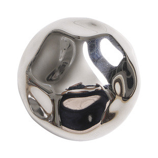 轻奢派高级感银色锤纹柜门拉手法式衣柜抽屉把手陶瓷创意现代简约