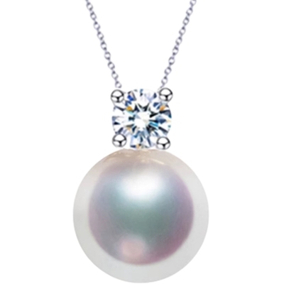 王妃款轻奢小众女士银项圈装饰潮品2025网红新爆款妈妈款珍珠项链