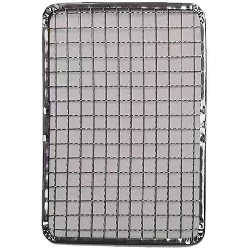 长方形烧烤网一次性烤肉网片商用户外露营烧烤炉烤架网烧烤篦子