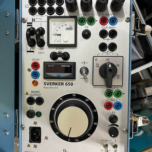 SVERKER 650  Programma继电保护测试仪，