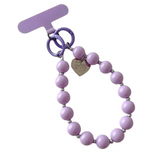 ins超好看手机链双扣手提挂手腕手链手工串珠多巴胺挂链新款防丢绳挂件高端珍珠链条包包钥匙扣ccd相机挂饰壳