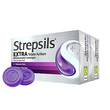 英国进口Strepsils使立消嗓子润喉糖