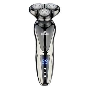 德国2025新款电动剃须刀6D多功能全身水洗充电式三刀头男士刮胡刀